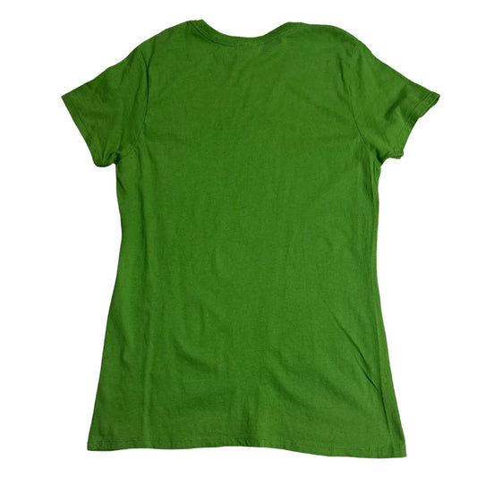 Port & Company Green Graphic Tee Merry Friendsmas Edition ๐๐