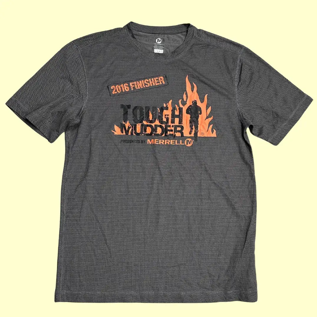 Official Tough Mudder 2016 Finisher T-shirt by Merrell