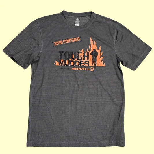 Official Tough Mudder 2016 Finisher T-shirt by Merrell