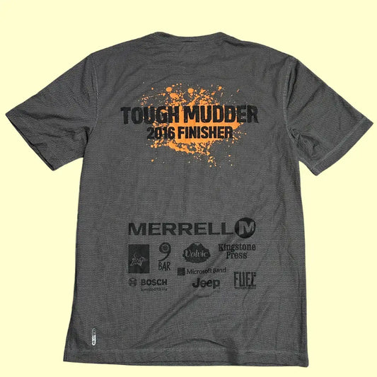 Official Tough Mudder 2016 Finisher T-shirt by Merrell