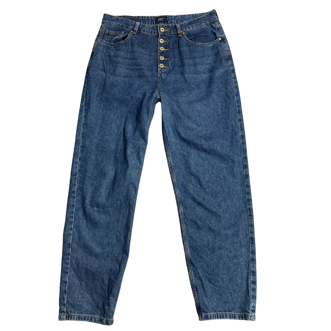 ONLY Women’s Classic Blue Denim Jeans