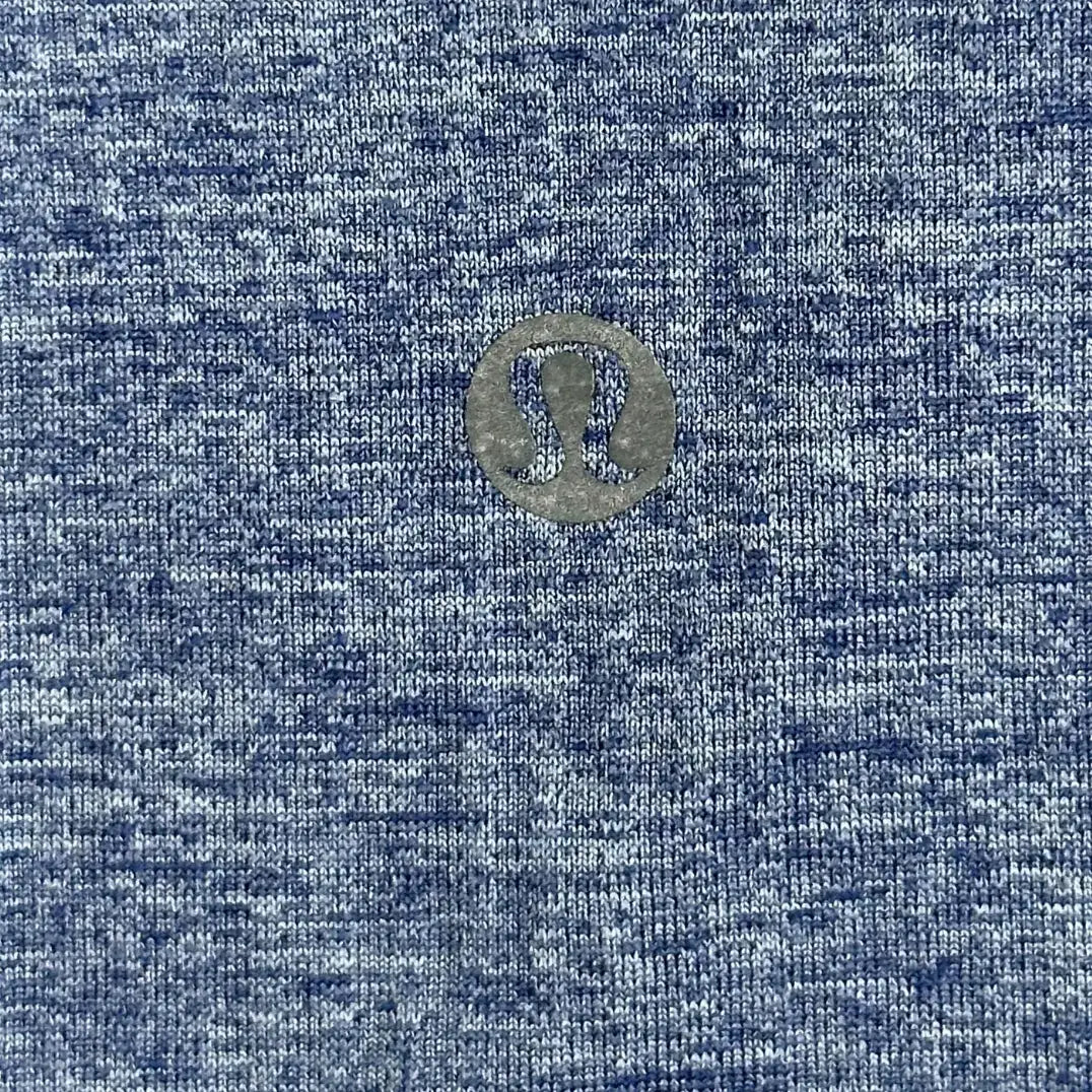 Lululemon Blue Heathered Training Tee