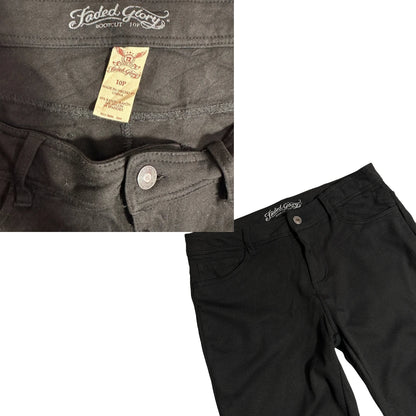 Faded Glory Classic Black Bootcut Pants