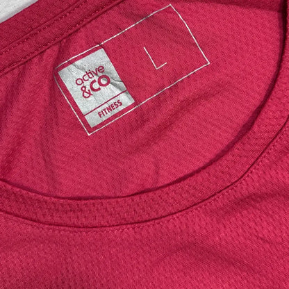 Active & Co Fitness Red T-Shirt