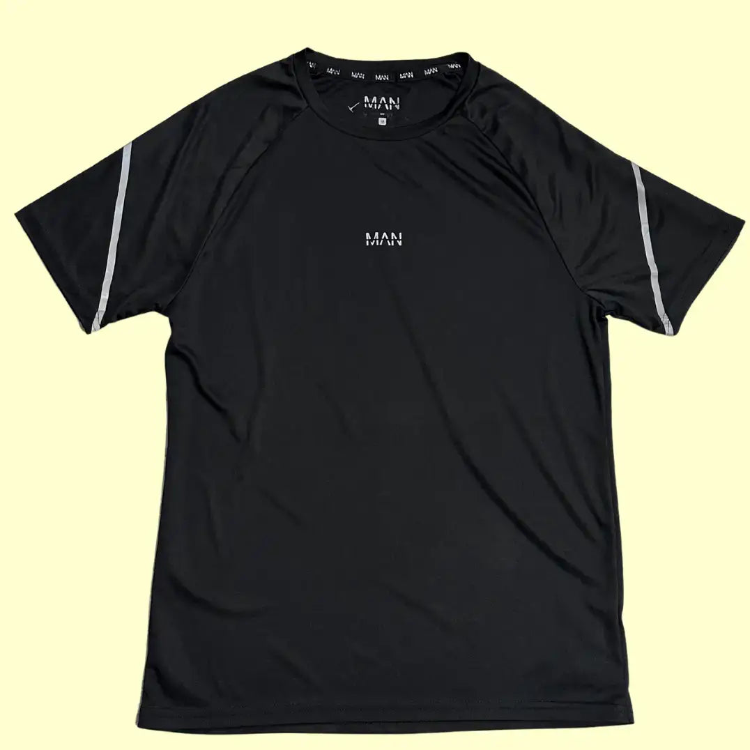 MAN Active Black Sports T-Shirt