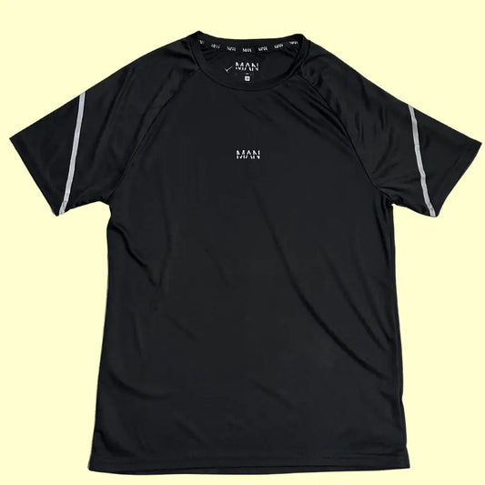 MAN Active Black Sports T-Shirt