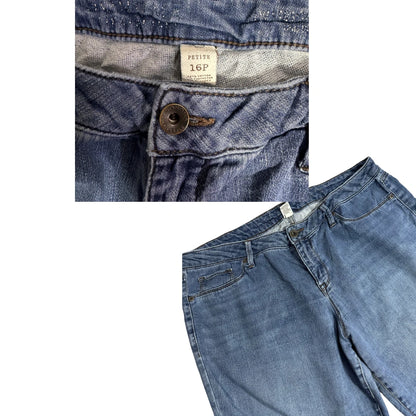 Women’s Classic Blue Denim Jeans Petite Fit