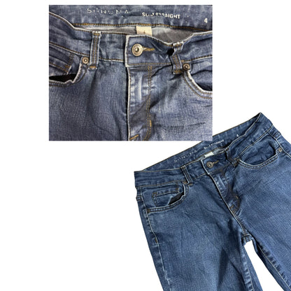 Sonoma Slim Straight Blue Denim Jeans