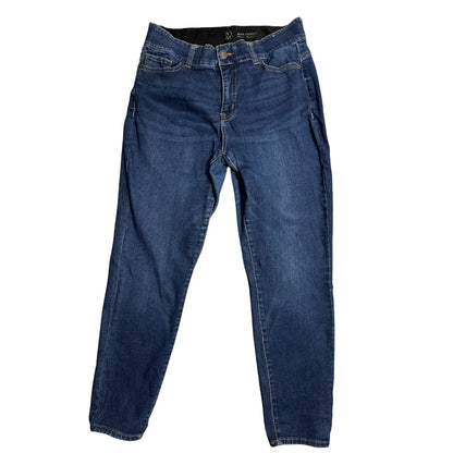 NY & Company Curvy High Waist Blue Denim Jeans