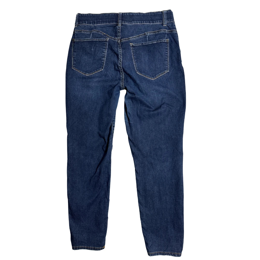 NY & Company Curvy High Waist Blue Denim Jeans