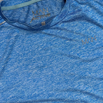 Blue Marl Performance T-Shirt (MAN Active).