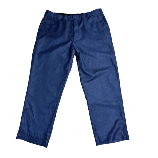 Vitali Royal Blue Men Formal Trousers