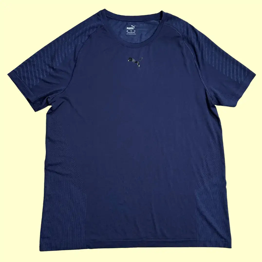 Puma DryCell performance t-shirt in navy blue.