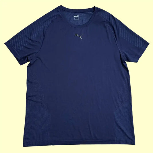 Puma DryCell performance t-shirt in navy blue.