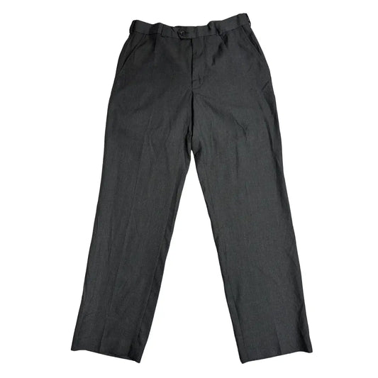 George Charcoal Grey Men Formal Trousers