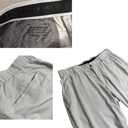 Under Armour Light Grey Trousers Men’s Athletic Fit