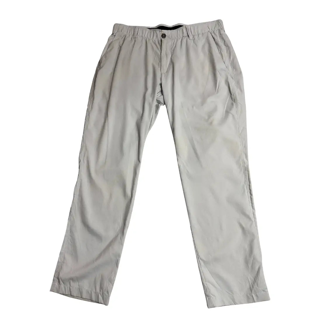 Under Armour Light Grey Trousers Men’s Athletic Fit