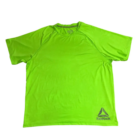 🟢 Reebok Neon Green Performance T Shirt – Original
