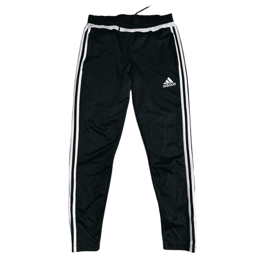 Adidas® Black Track Pants – Classic 3 Stripes(S)
