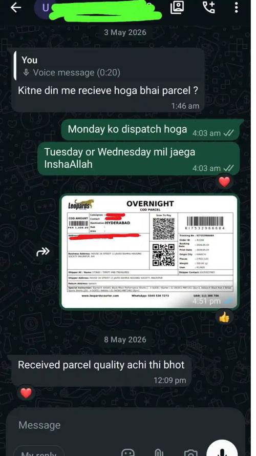 Customer feedback