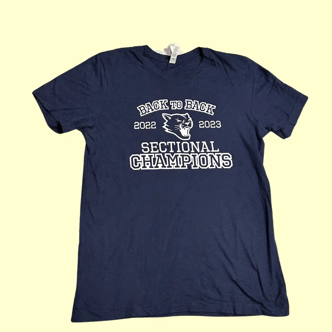 ⚽ GCA Men’s Soccer “Back to Back Champions” Tee