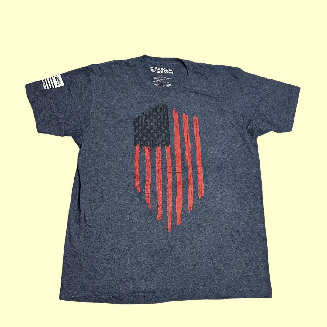 🇺🇸 Rags of Honor “Distressed Flag” Tee