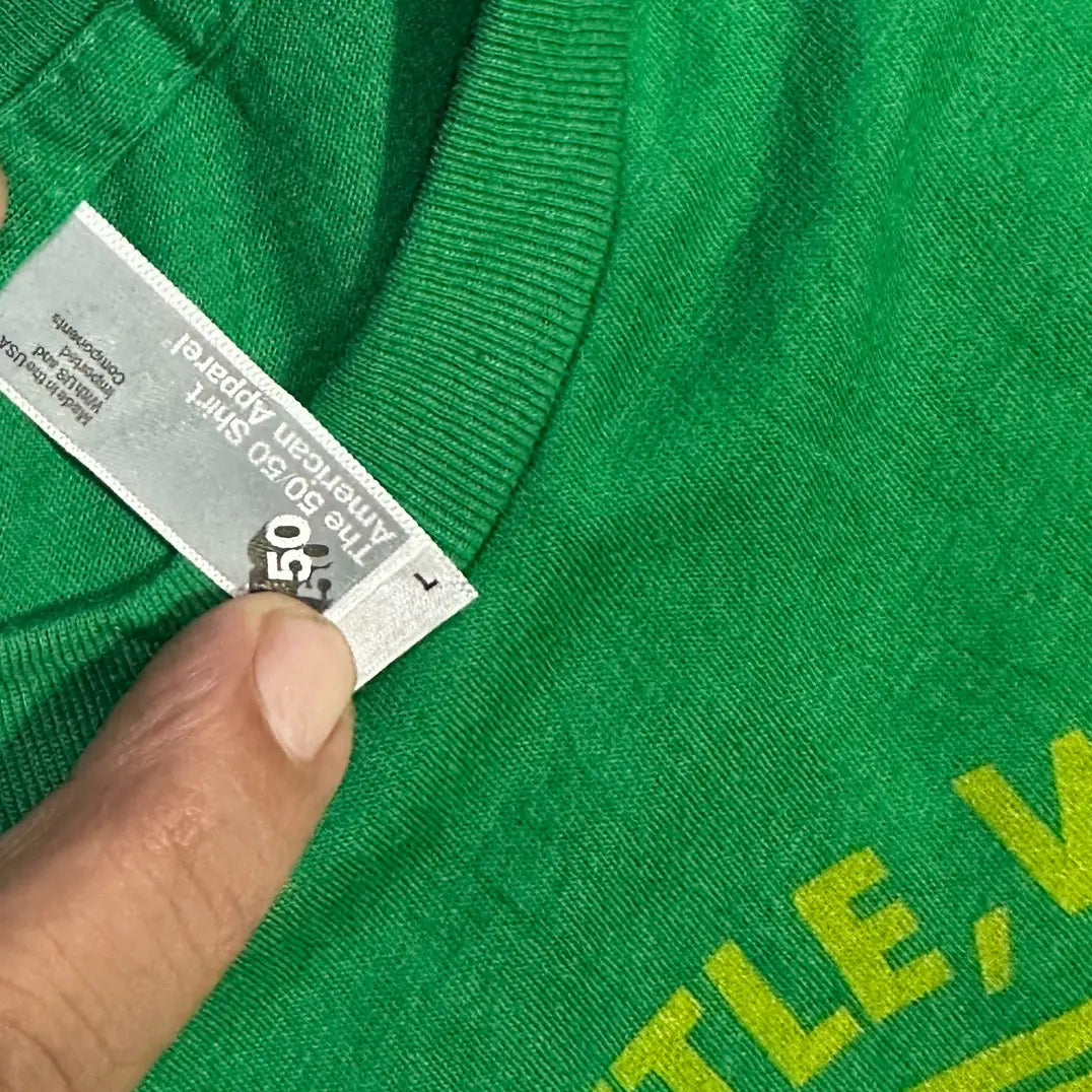 💚 Sub Pop Records “Seattle Globe” Tee