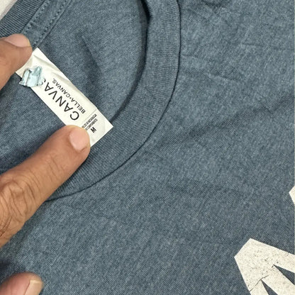 🩵 “Common Desk” Minimal Blue Tee