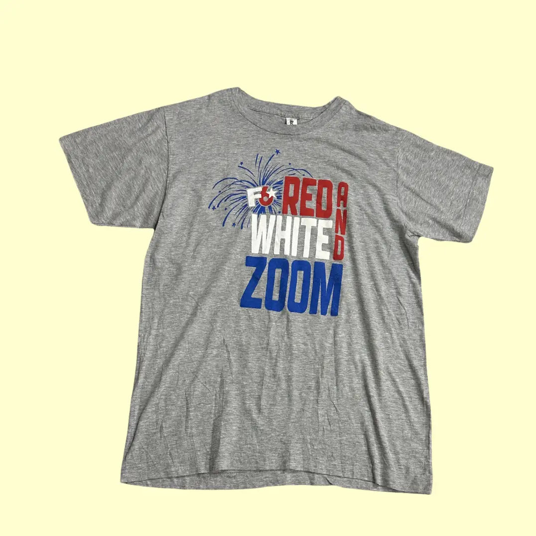 🎆 Tultex “Red, White and Zoom” Graphic Tee