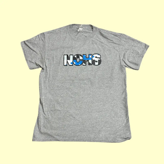 NCHS Gray Graphic T-Shirt (Gildan Heavy Cotton, Medium)