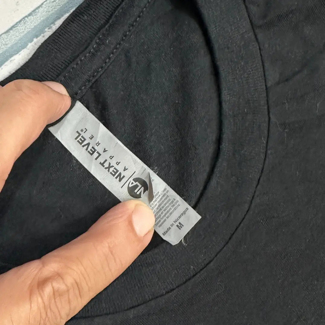 ONU Steel Black Graphic Tee (Next Level Apparel, Medium)