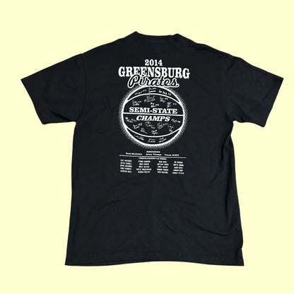 🏆 Greensburg Pirates 2014 Semi-State Champions Tee