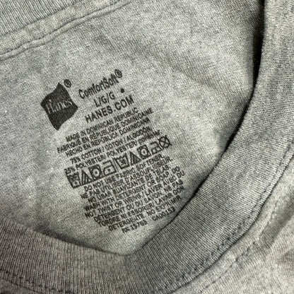 ⚪ Hanes ComfortSoft Classic Grey Tee