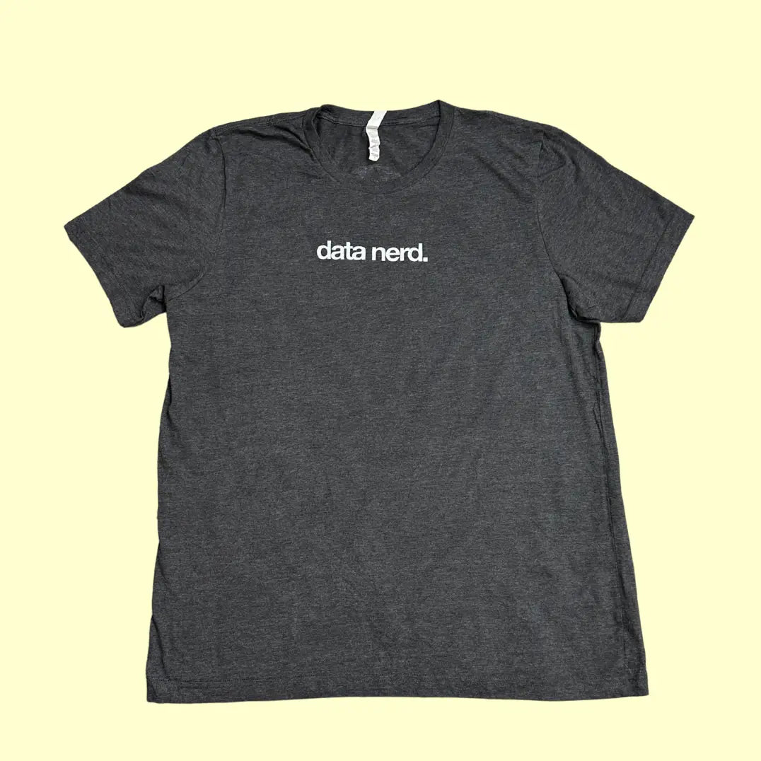 🩶 New Relic “Data Nerd.” Tee