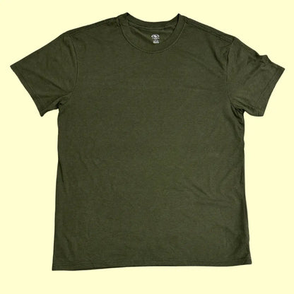 🟩 Athletic Works Basic Tee – Olive Green