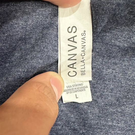 ⚾ Bella + Canvas “LOVE Baseball” Tee – Navy Blue