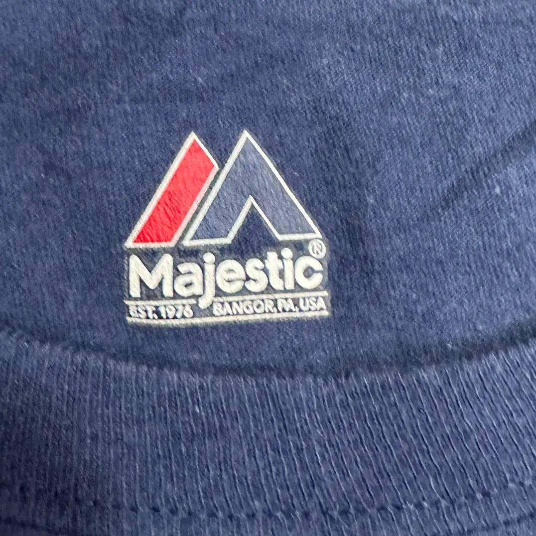 🧡 Majestic Houston Astros #27 Baseball Tee – Navy Blue