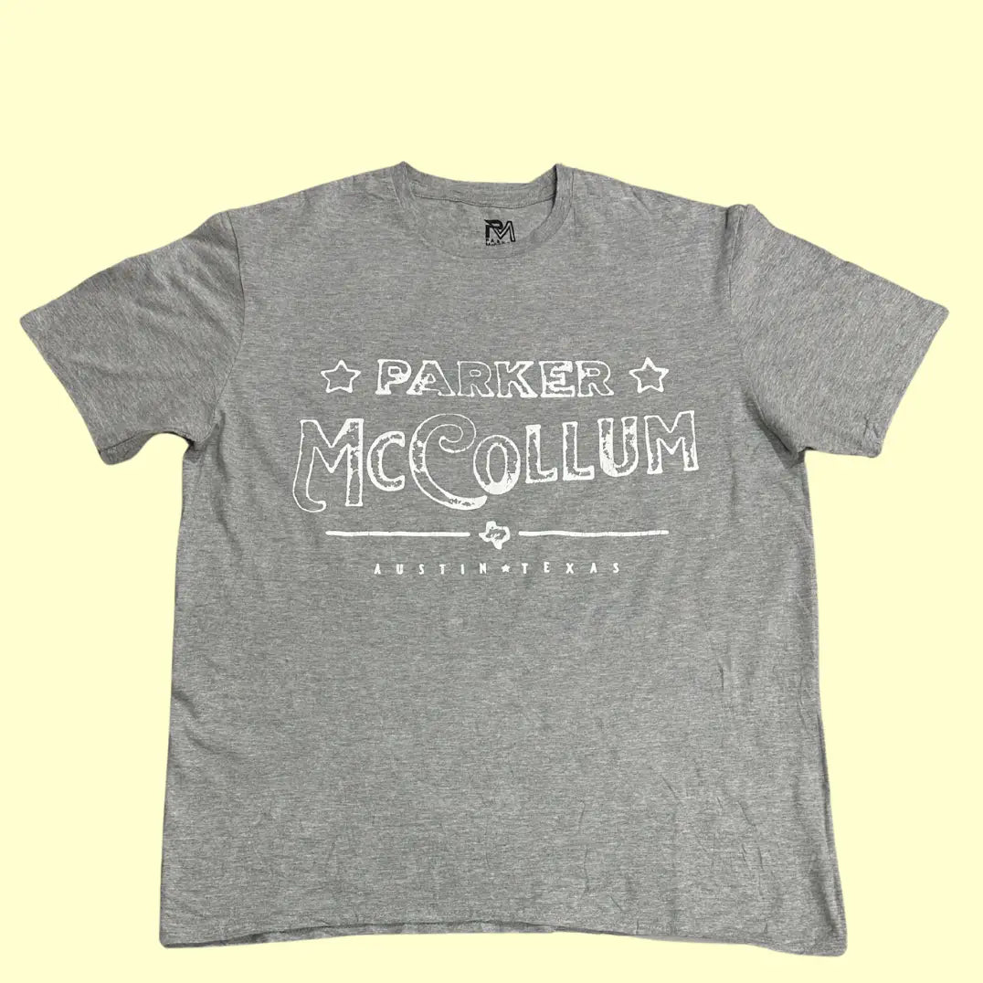 🌟 Parker McCollum Austin Texas Tee – Heather Gray