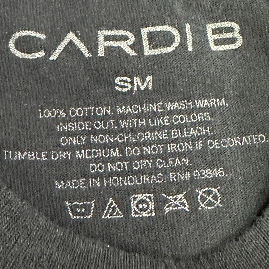 🎤 Cardi B “Privacy Invasion” Tour Graphic Tee – Black