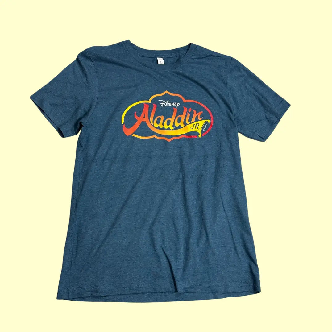 🧞‍♂️ Disney Aladdin Jr. Graphic Tee – Bella + Canvas Soft Blue