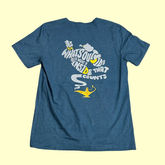 🧞‍♂️ Disney Aladdin Jr. Graphic Tee – Bella + Canvas Soft Blue