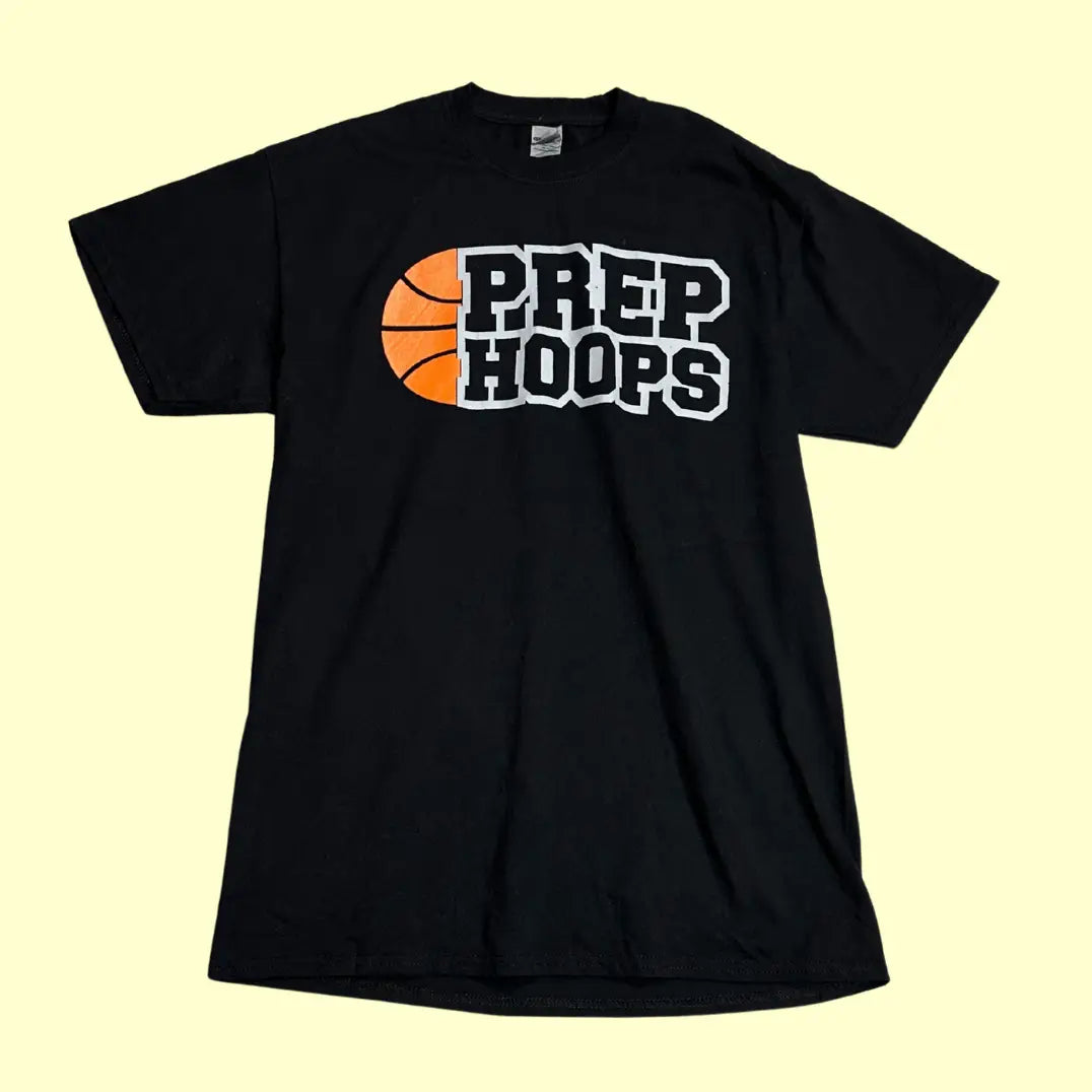 🏀 Prep Hoops Basketball Graphic Tee – Gildan DryBlend Black