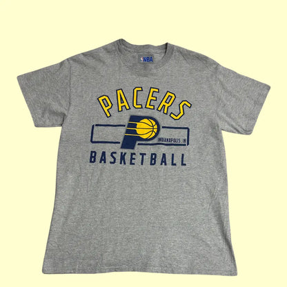 🏀 NBA Indiana Pacers Basketball Tee – Official Gray