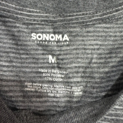 👕 Sonoma Goods for Life Striped Tee – Minimal Classic Comfort (Grey)
