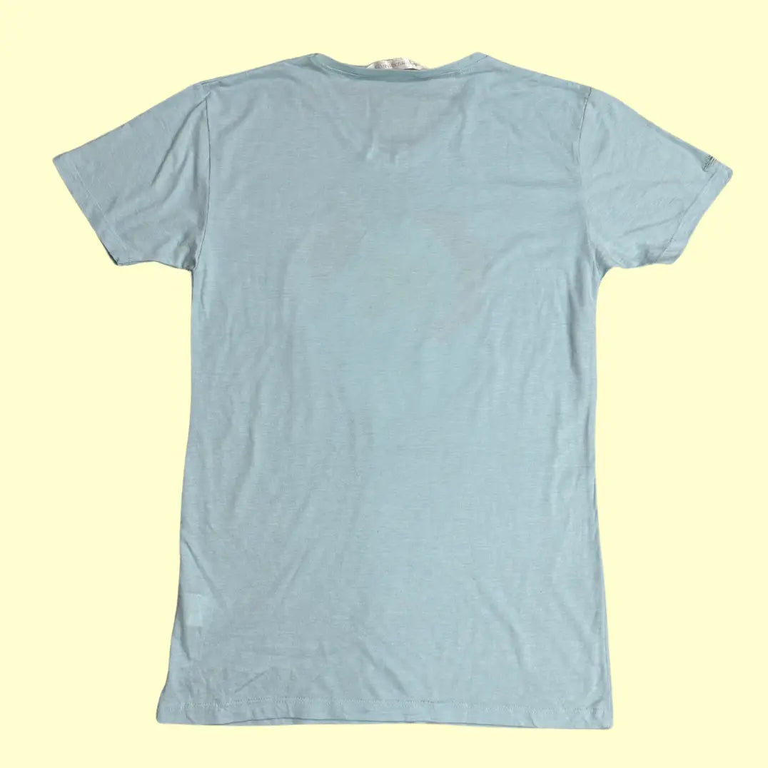 🎅 The Royal Standard “Vintage Santa” Christmas Tee – Holiday Cheer Edition (Sky Blue)