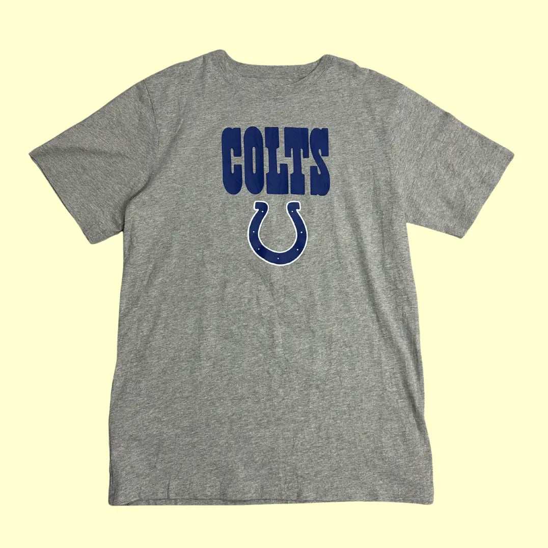 🏈 NFL Team Apparel “Indianapolis Colts” Tee – Official Fan Edition (Gray)