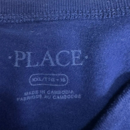 PLACE Boys Graphic Tee – Navy Blue – Size L