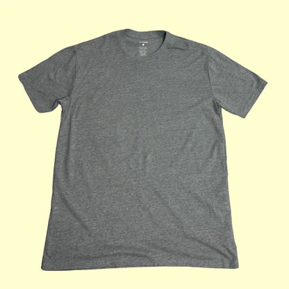 TRUE CLASSIC Heather Grey T-Shirt (Size L)
