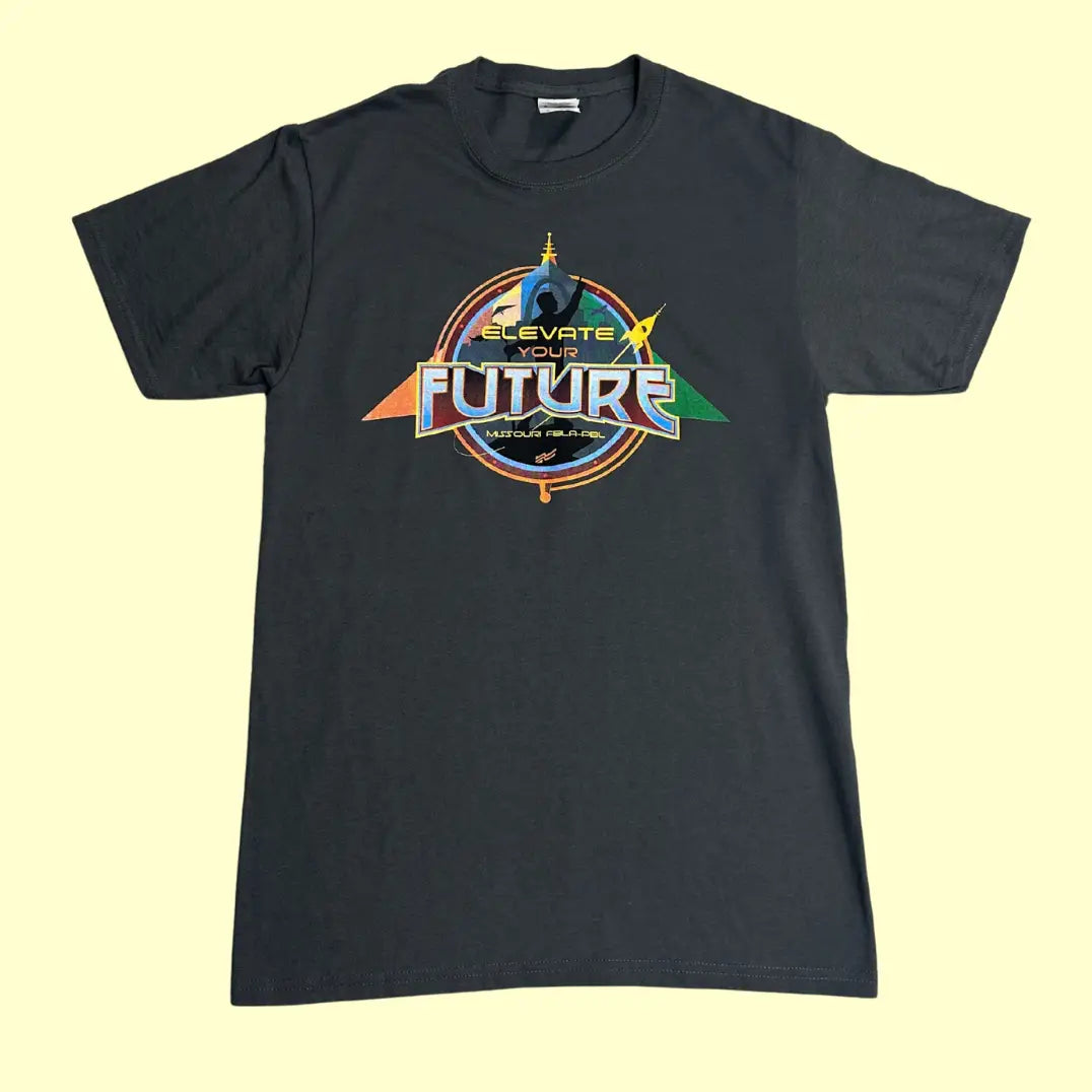 Jerzees “Elevate Your Future” Graphic Tee (Small)
