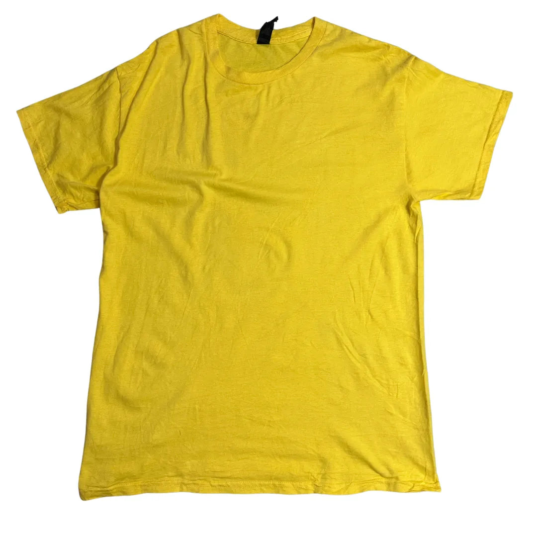Gildan ®  Classic Yellow Crew Neck T Shirt(M)